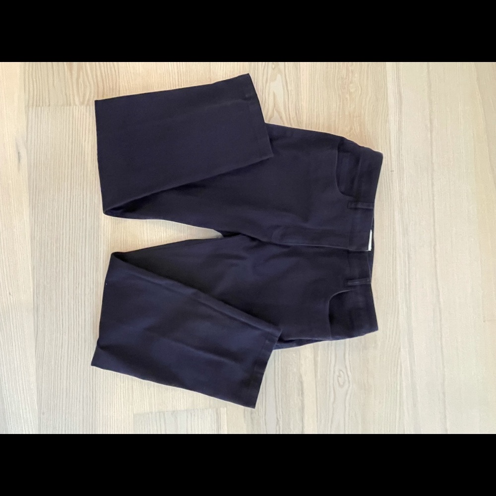 Peck and Peck Navy Pants 6 (but fits like a 4)EUC - Picture 4 of 14